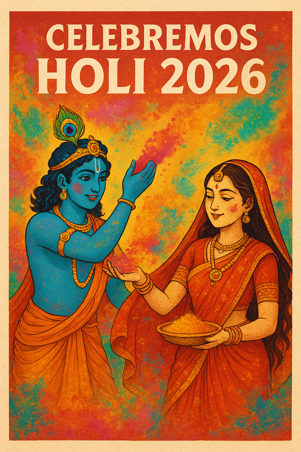 Festival Holi – La fiesta de los colores – 2026